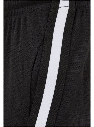 Urban Classics Urban Classics Herren Boys Stripes Mesh Shorts in black