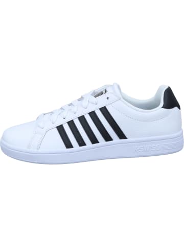 K-SWISS Schnürschuhe, Sneakers Low in White/Black/White