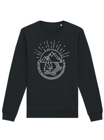 wat? Apparel Sweatshirt Natur ist schön in Schwarz