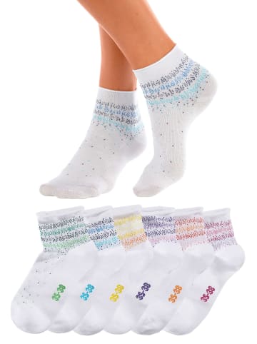 H.I.S Kurzsocken in weiß