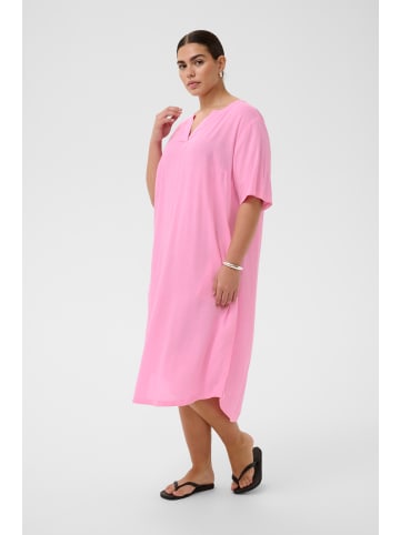 KAFFE curve Kleid KCmille Loose fit in Pink Frosting