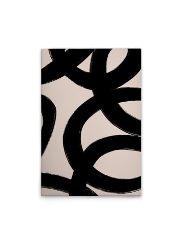 A.S. Création Leinwandbild Canvas Brushstroke Creme