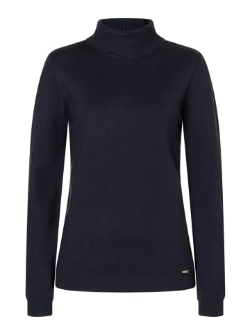More & More figurbetonter Rollkragenpullover in marine