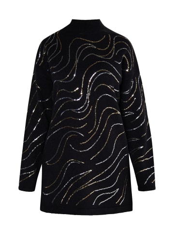 usha BLACK LABEL Damen Strick Pullover in Schwarz