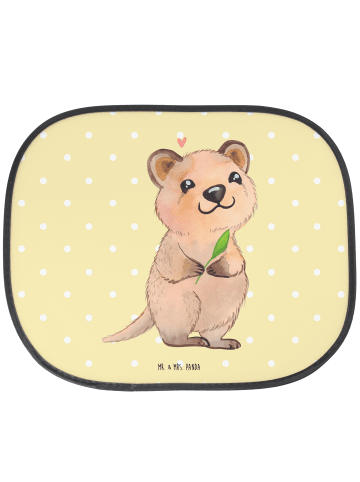 Mr. & Mrs. Panda Hitzeschutz Auto Quokka Happy ohne Spruch in Gelb Pastell