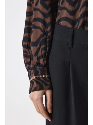 Garcia Chiffonbluse für Damen in schwarz