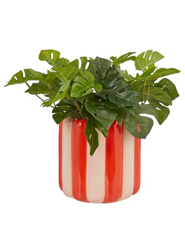 Butlers Blumenübertopf CIRCUS in Rot