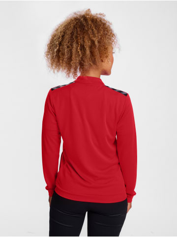 Hummel Reißverschluss Jacke Hmlauthentic Damen in TRUE RED