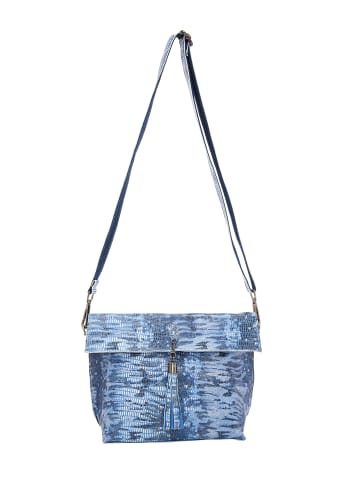 NAEMI Damen Schultertaschen in Blau