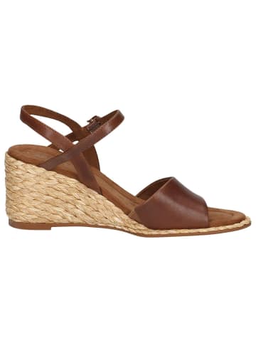 Caprice Sandalette in COGNAC NAPPA