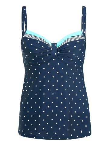LASCANA LASCANA Bügel-Tankini-Top in marine-türkis