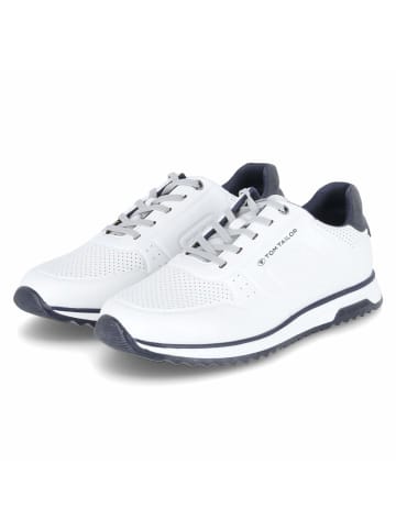 Tom Tailor Schnürhalbschuh in weiss