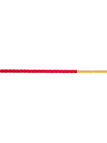 Xen Kordel "aus Microfaser rot vergoldet" in Rot