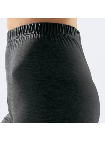 Erwin Müller Single-Jersey Capri-Leggings 2er-Pack in anthrazit meliert