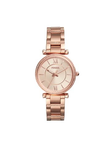 Fossil Armbanduhr Carlie Classic in Roségold