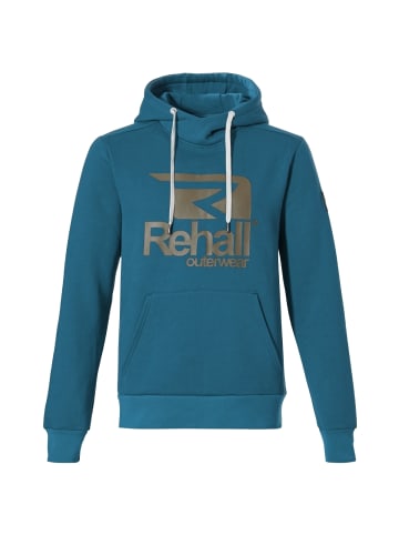 Rehall outerwear Kapuzenpullover Daron-R Logo in blau