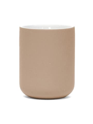 Douceur d’Intérieur Zahnbürstenbecher, MAMBO in Beige, 8 x 10 cm