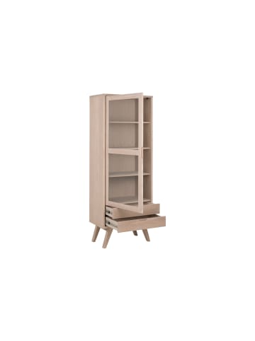 ebuy24 Vitrinenschrank Align Eiche Dekor 72 x 42 cm