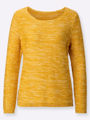WITT WEIDEN Pullover in ocker-meliert