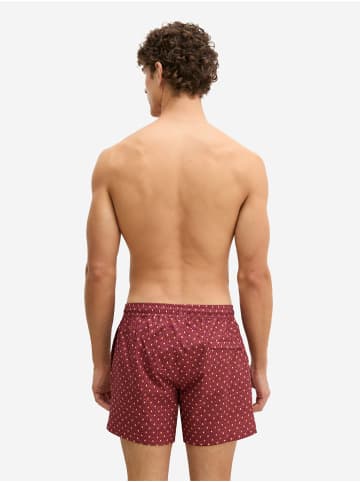 Marc O'Polo Badehose Woven in raspberry coulis print