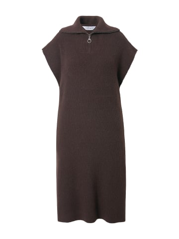 Studio Untold Kleid in pinienbraun