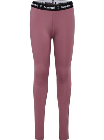 Hummel Kinder Leggings "Pulse Mid Waist Tights" in Pink