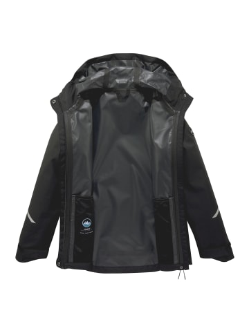 Polarino Regenjacke in schwarz