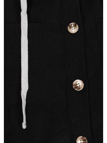 Swirly Women Jacket in Black