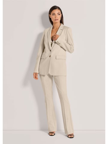 MADELEINE Langer Jersey-Blazer in kiesel