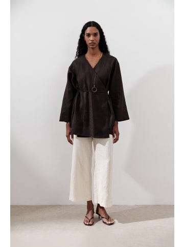 MANUKA Blouse in Braun