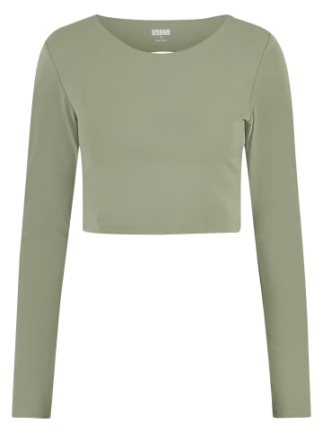 Urban Classics Long Sleeves in matcha green