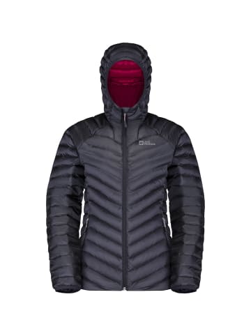 Jack Wolfskin Hoody Passamani in Schiefer