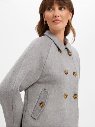 Marie Lund Jacke in hellgrau - 0001