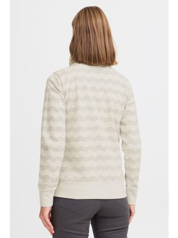 Oxmo Sweatjacke OXVANTA in Grau