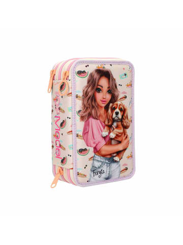 Depesche 3-Fach Federtasche SUNNY DOG TOPModel 7,5 x 13 x 20 cm in bunt
