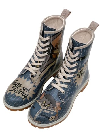 Dogo Boots Tom and Jerry Friends-with-a-Mouse 36 in Blau