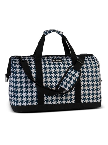 Punta Weekend Weekender Reisetasche 49 cm weiß-dunkelblau