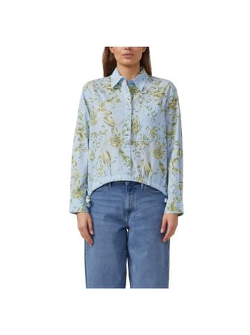 S.OLIVER RED LABEL Langarmbluse in Blau