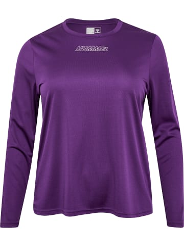 Hummel T-Shirt Hmlte Curvy Damen in IMPERIAL PURPLE