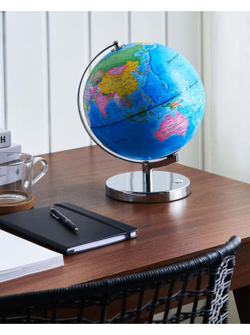 Beliani Globus STANLEY in Blau/Bunt - (W) 24 x (H) 30 x (L) 24 cm