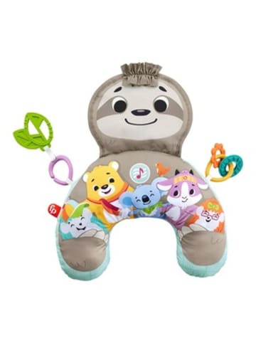 Fisher-Price Spielkissen Faultier mit Vibration in Grau