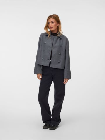 Vero Moda Jacke in Dark Grey Melange