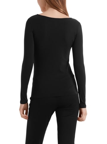 MARC CAIN Zartes Longsleeve in Schwarz