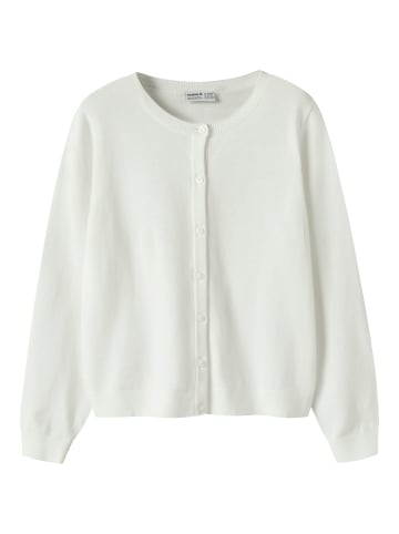 name it Strickjacke NKFVALANE LS KNIT CARD in cloud dancer