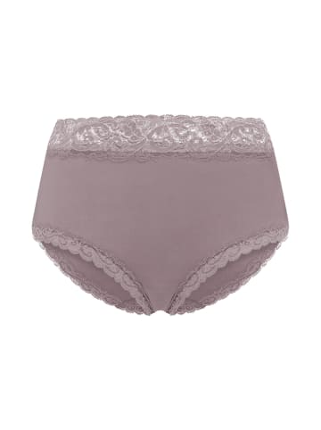 Hanro Maxislip Moments in stormy rose