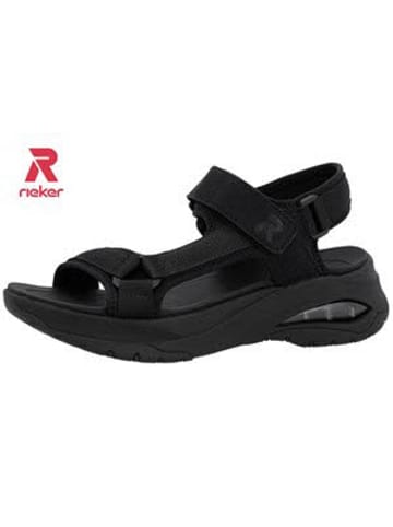 rieker Sandalette in schwarz