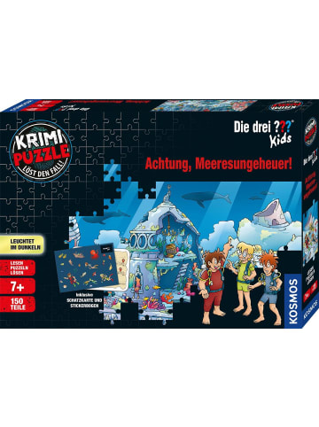 Franckh-Kosmos Krimi-Puzzle: Die drei ??? Kids 150 Teile - Achtung, Meeresungeheuer!