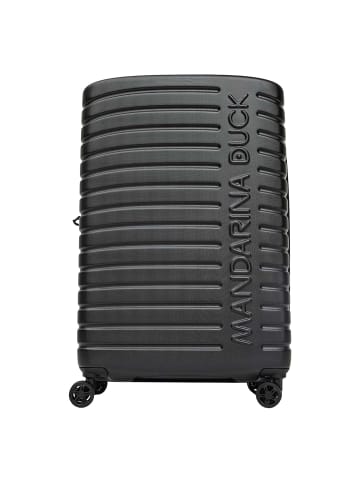 Mandarina Duck Flyduck 4 Rollen Trolley 69 cm mit Dehnfalte in black