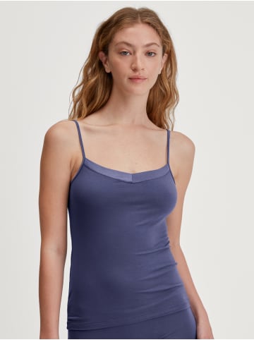 Calida Spaghetti-Top in cobalt blue