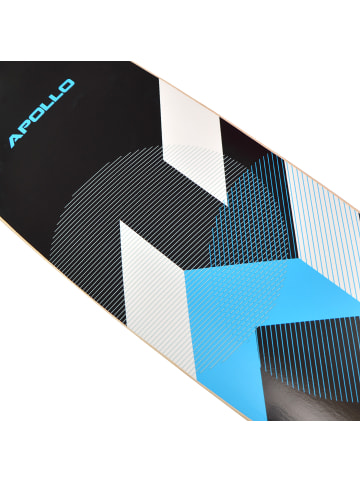 Apollo Twin Tip DT Longboard " Matei " in blau/schwarz/weiß